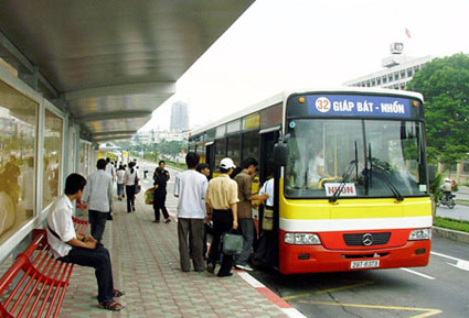 Bus in Hanoi