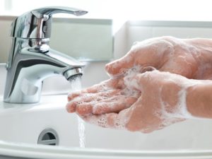 wash your hands frequently with soap